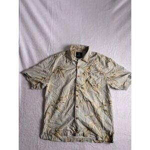 Jamaica‎ Jaxx Floral Hawaiian Short Sleeve Casual Shirt Men's Medium *